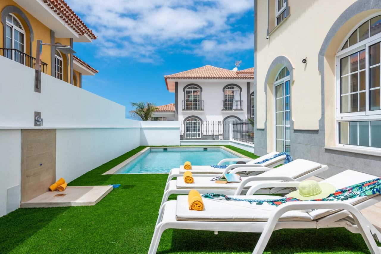 Luxury Holiday Villa Heated Pool Costa Adeje  Exterior photo